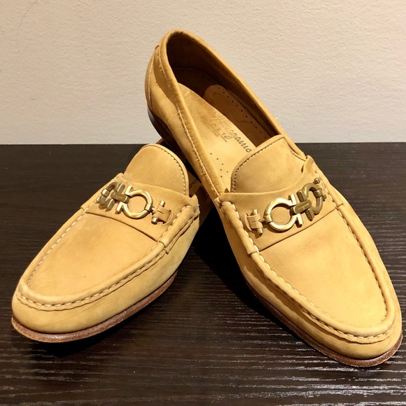 Salvatore Ferragamo Shoes - Salvatore Ferragamo Sport Tan Loafers